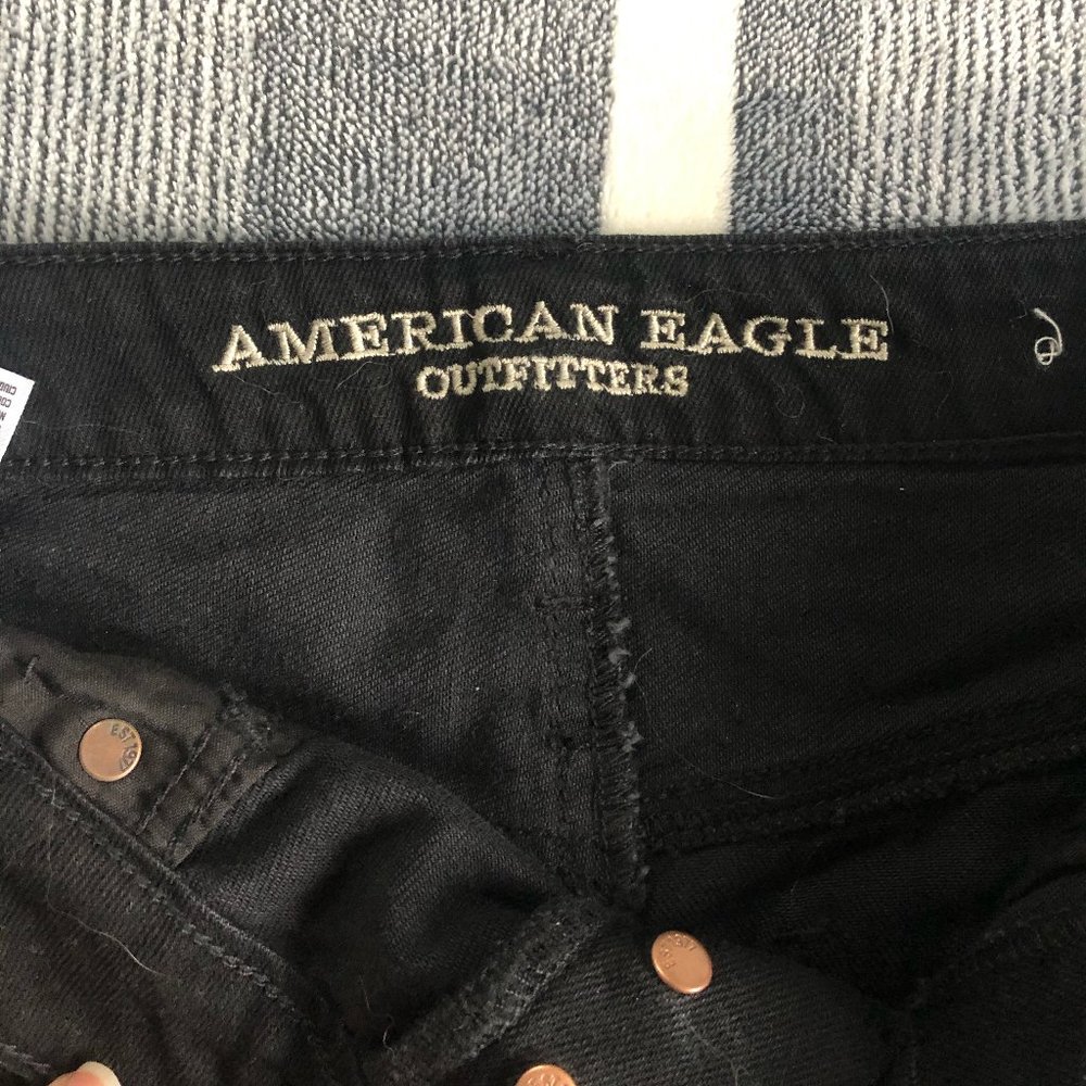 AE black denim skirt - Picture 4 of 7